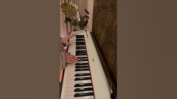 Piano Cover of Erika Vikman’s “ICH COMME” Finland 🇫🇮 Eurovision 2025 #erikavikman #eurovision2025