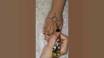 Easy Mehndi Henna Designs Tattoo Henna أجمل رسومات الحنه تعليم الرسم بالحنه 