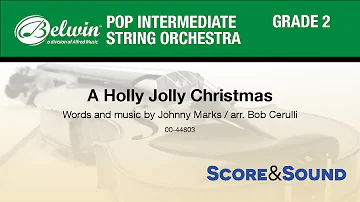 A Holly Jolly Christmas, arr. Bob Cerulli - Score & Sound
