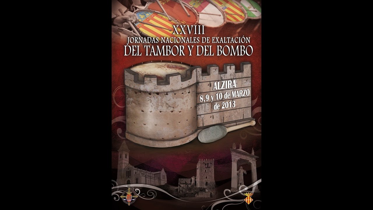 XXVIII TAMBORADA NACIONAL ALZIRA 2013 (Completo)