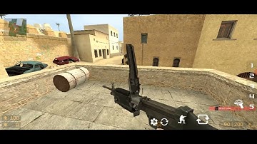 cs source android csmos mod by BILLFX obt 0.2 gameplay + new patch (0.3) gameplay