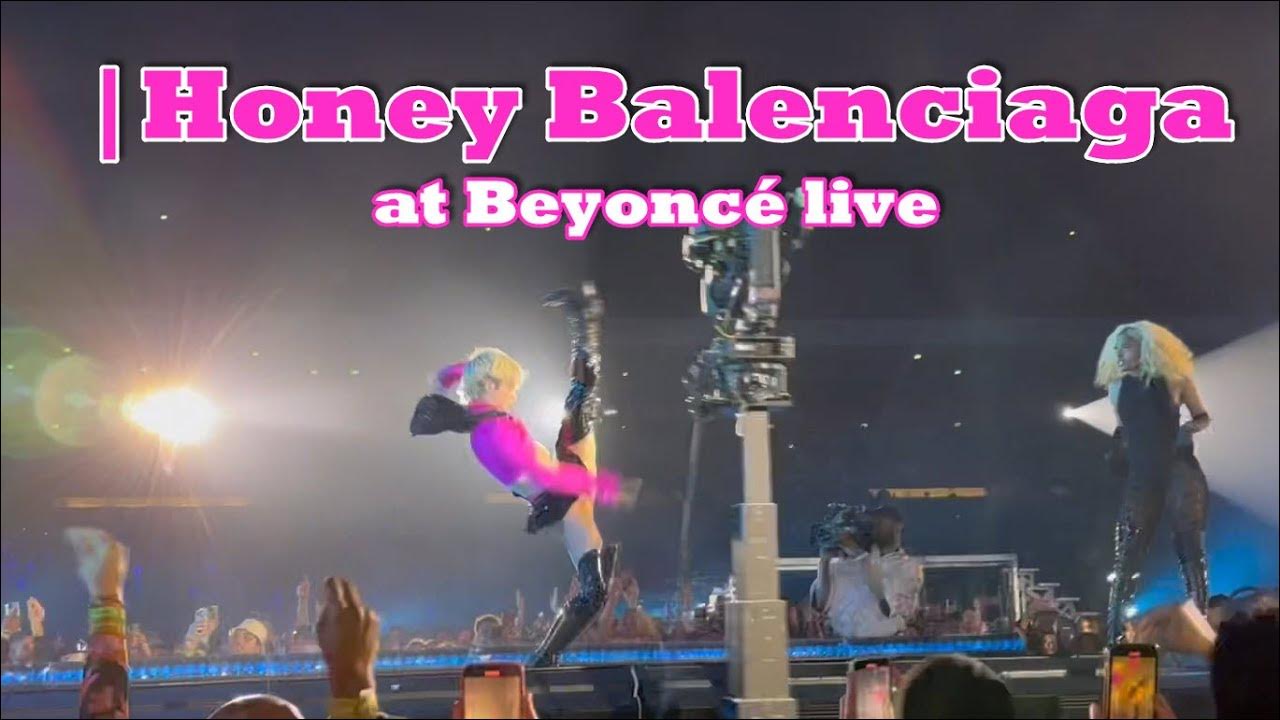 Honey Balenciaga performing at Beyoncé concert Warsaw 28 June, 2023