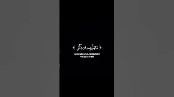 إسلام صبحي اقترب للناس حسابهم وهم في غفلة معرضون سورة الأنبياء كروما شاشة سوداء 