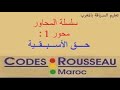 كود روسو المغرب - سلسلة المحاور -  المحور1 : حق الأسبقية