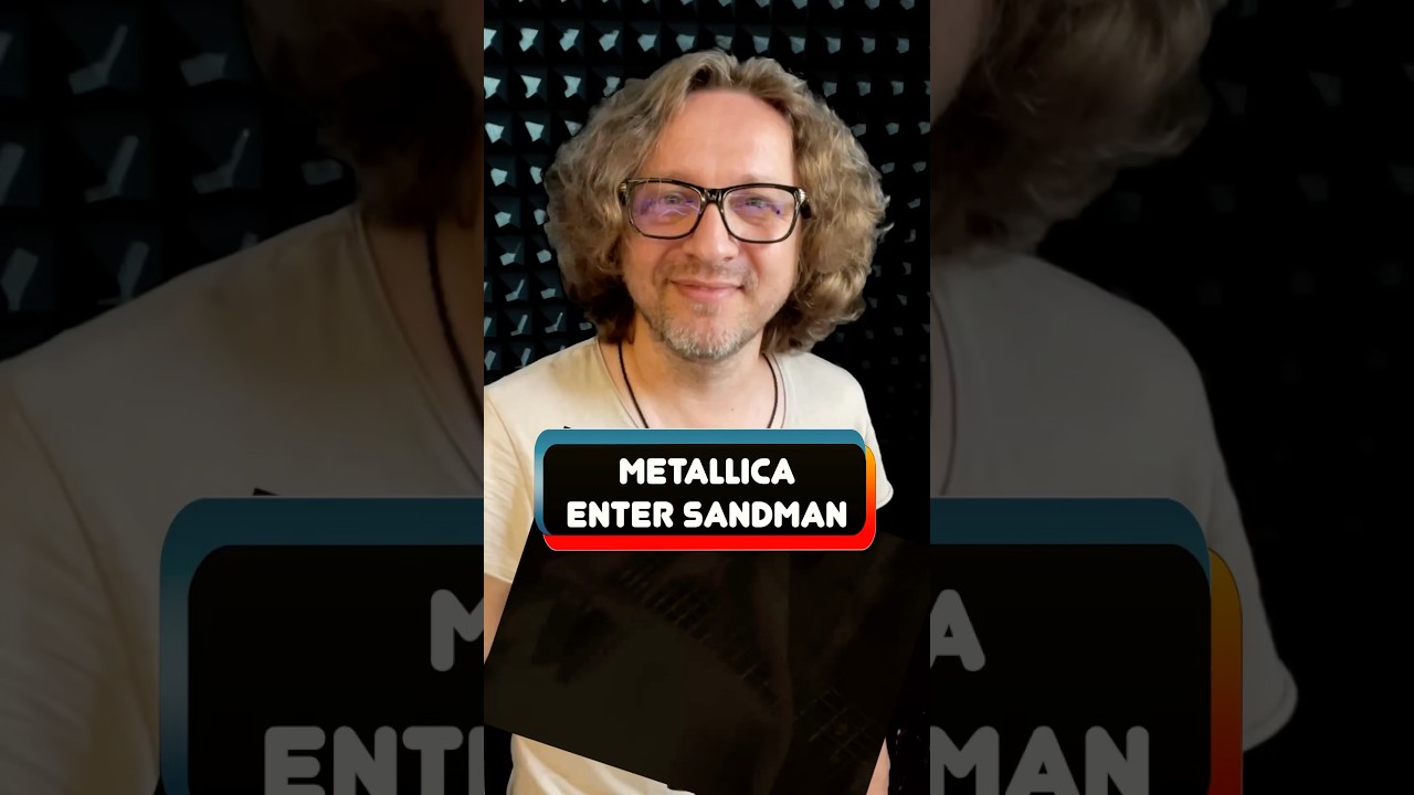 Metallica - Enter Sandman 💥 Такой популярный рифф 💥 