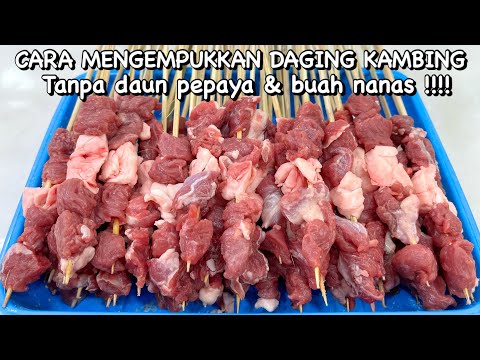 Marinasi Daging Kambing Pakai Nanas