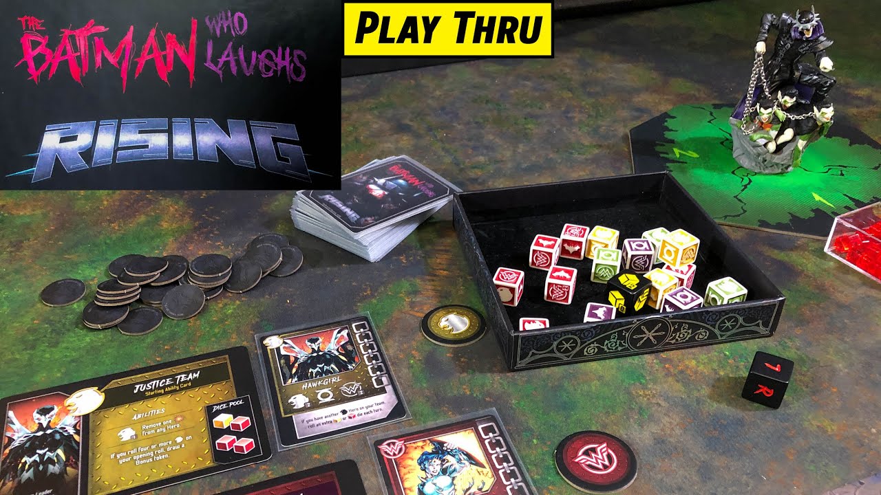 Настольная игра «Бэтмен, который смеётся»