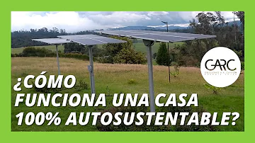 ¿Puede una casa funcionar al 100% con energía solar?