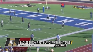 Abilene High soaks up first playoff victory since 2016
