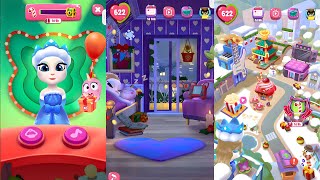 My Talking Angela 2 Winter And Christmas Update❄️ And 622 Level Wintershow Gameplay 🎄☃️