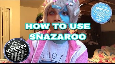 HOW TO: Use Snazaroo Paint