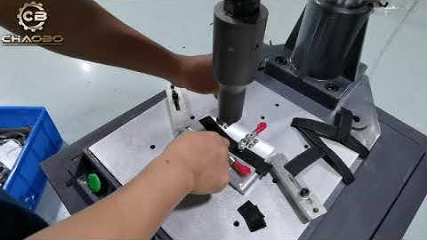 Small Size Desktop Type Ultrasonic Velcro Tape Welding Machine