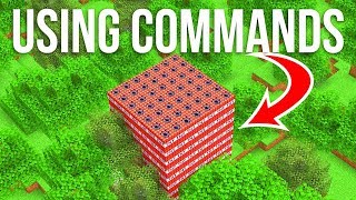 How To World Edit With Commands In Vanilla Minecraft