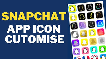 How To Change Snapchat App icon On iPhone & Android !! Customize Snapchat App iCon