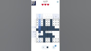 Nonogram Level 66 #nonogram #gaming #shorts