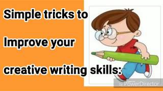 Simple tricks to Improve Creative Writing Skills | lesson one #LearnEnglish #WithMe