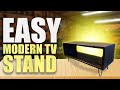 DIY Modern TV Stand DIY Modern TV Stand