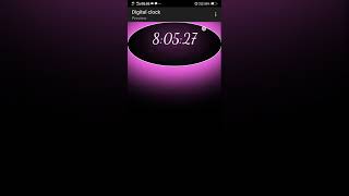 Digital Clock Glowing Effect using HTML Css and javaScript || javaScript Project | Coding in Android screenshot 5