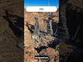 Meteor crater house transformation timelapse #construction #engineering