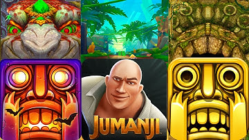 Temple Run 2 vs Jumanji Epic Run vs Temple Run Gameplay Trailer [Android ,Ios]