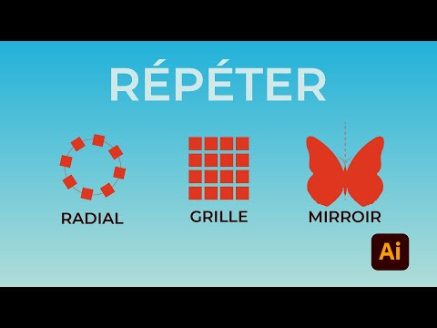 Comment créer des objets répétés dans Illustrator