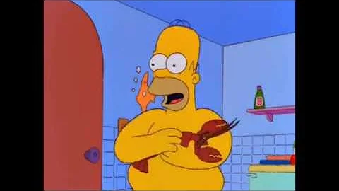 Homer Buys a Pet Lobster - The Simpsons