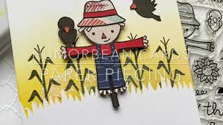 Paper Piecing Card - NO COLORING!