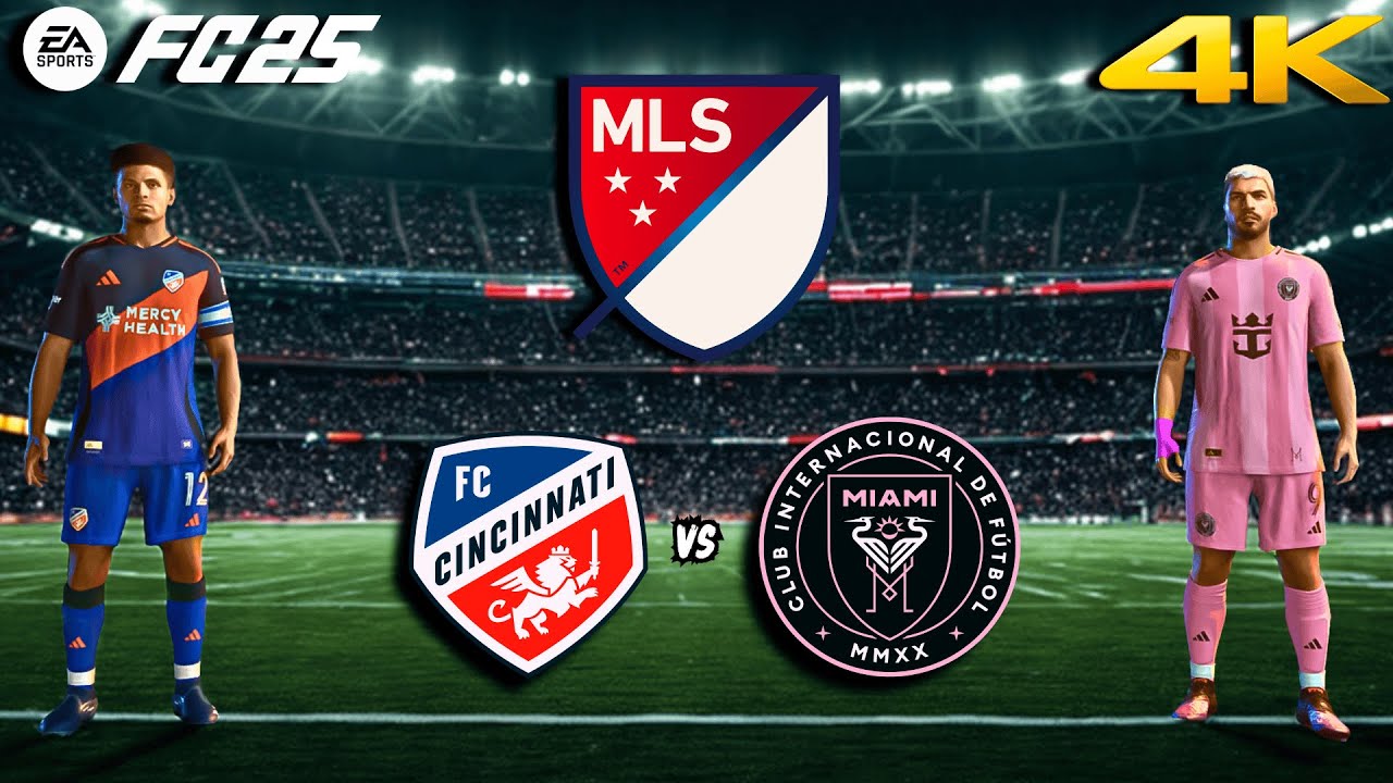 FC 25 - Cincinnati vs Inter Miami | MLS Full Match | PC™ [4K60]