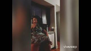 Jania Meshell twerking on Instagram live