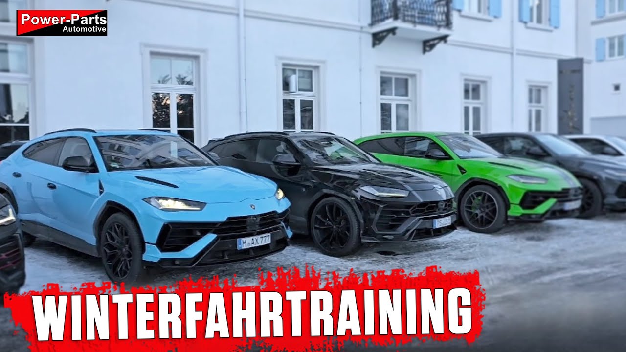 Lamborghini Winterfahrtraining | Power-Parts Automotive