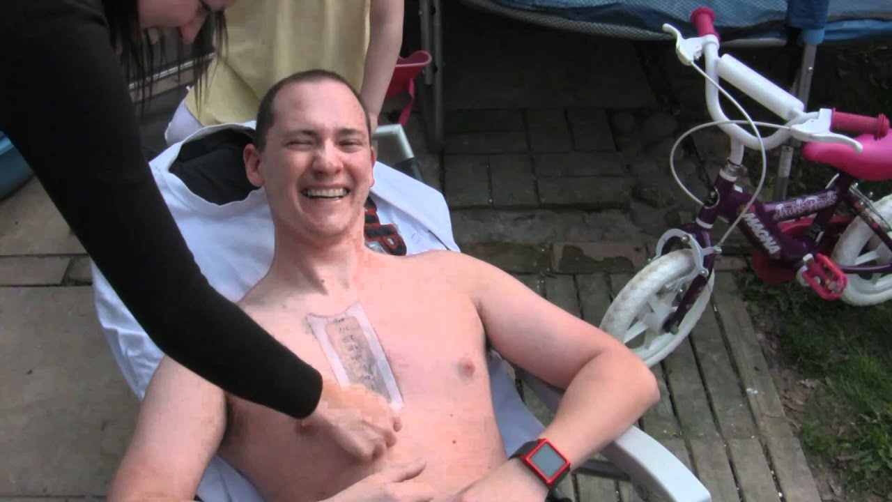 Gregin8er completing "Wax a Hairy Part of your Body" Challenge on www.SupaHeroz.com