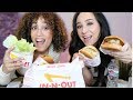 VEGGIE IN-N-OUT BURGER MUKBANG with FRANNY ARRIETA + SPECIAL ANNOUNCEMENT!