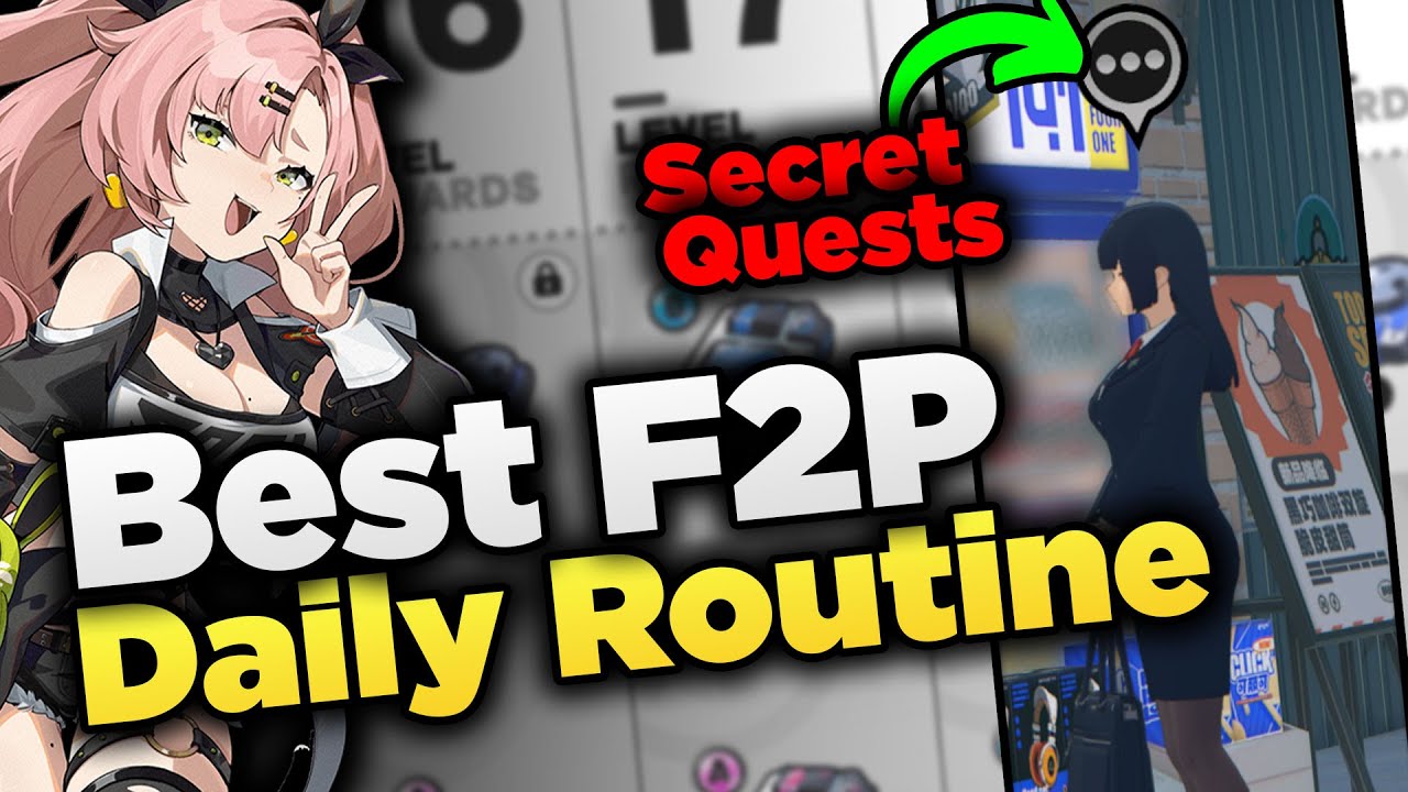 Zenless Routine Cleanup QUICK AND EASY! My Zenless Zone Zero F2P Daily Routine: Max Rewards and ...