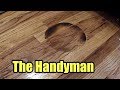 How To Repair A Burned Hardwood Floor | THE HANDYMAN |