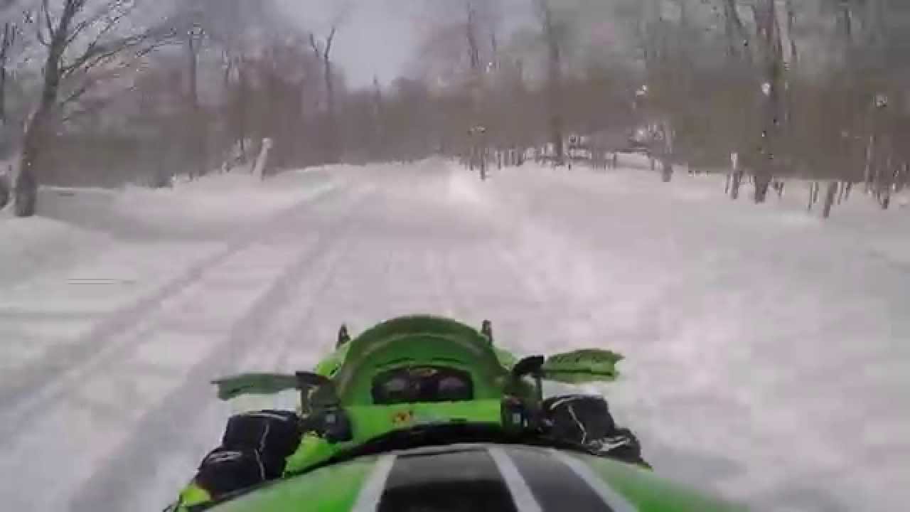 Tug Hill Snowmobiling Feb 2015 YouTube