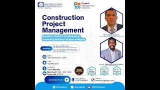 Construction Project Management Workshop: Presentation on the PMI-CP Certification