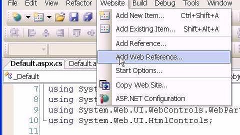 Consuming Web Services