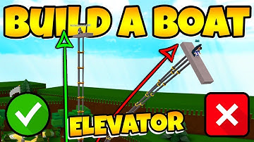 Build a Boat BEST PISTON ELEVATOR DESIGN!!!
