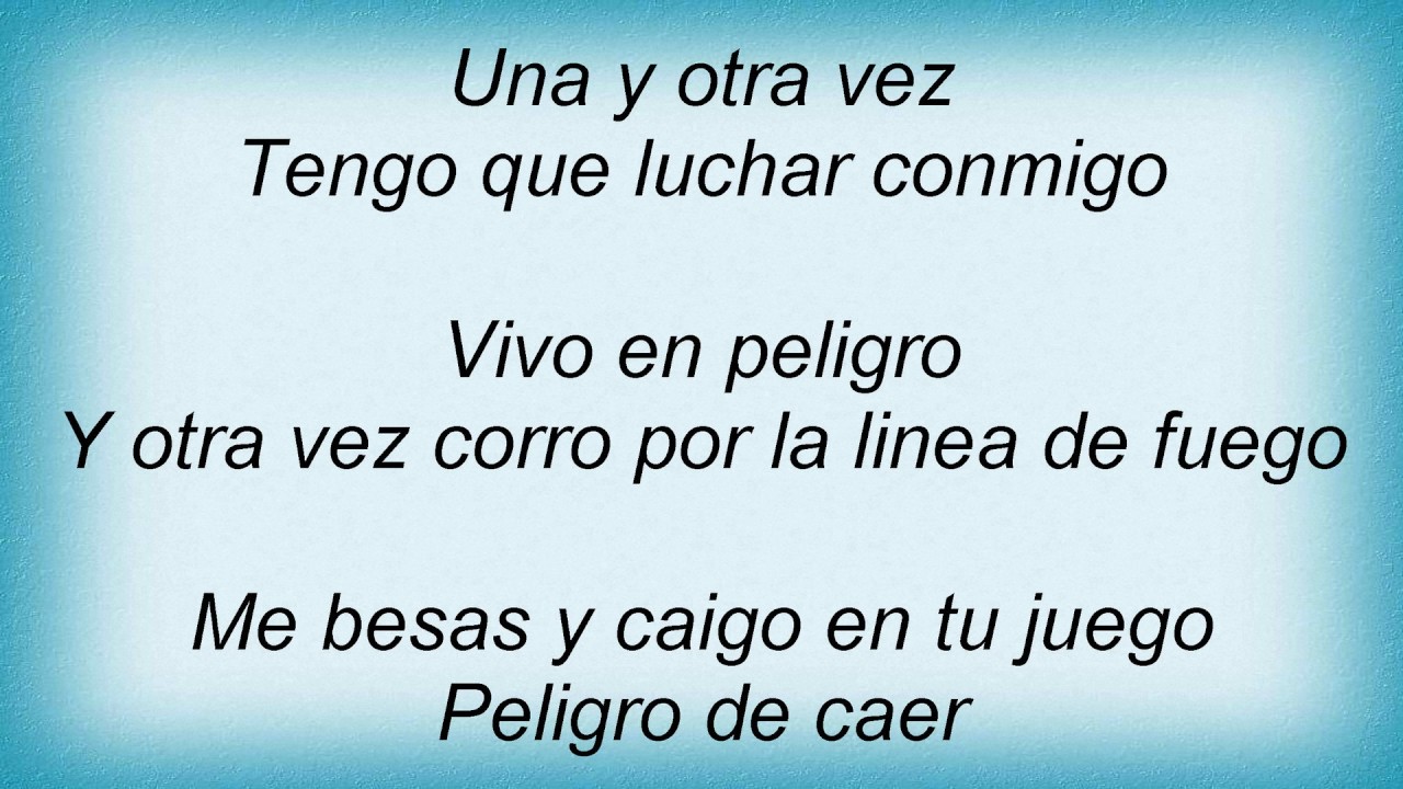 Reik - Peligro Lyrics