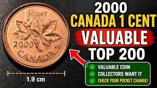 Top Valuable 2000 Canada One Cent Coin Errors &amp; Prices