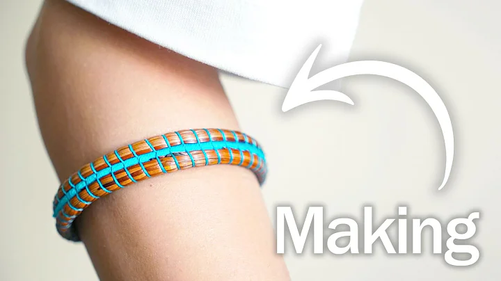 DIY Woven Pine Leaf Bracelet: Nature-Inspired Craft Tutorial