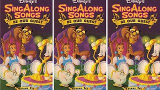 Disney Sing Along Songs Be Our Guest 1992