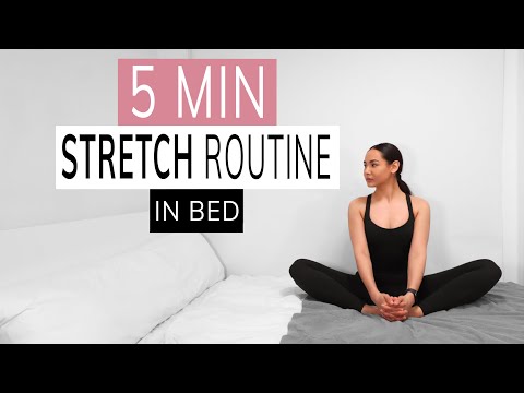 STRETCH ROUTINE IN BED | every evening