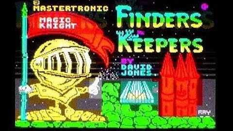 Finders Keepers on ZX Spectrum