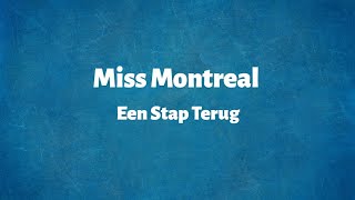 Miss Montreal - Een Stap Terug - Lyrics chords