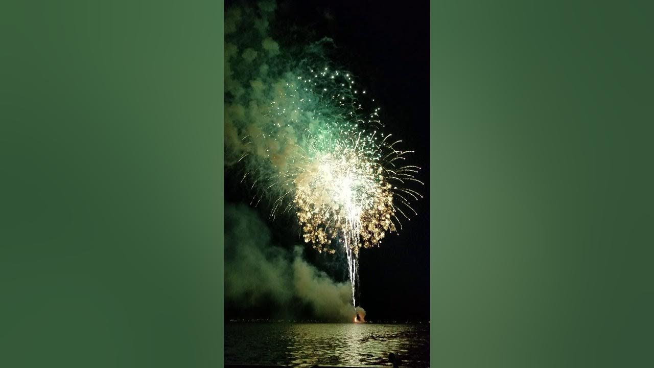 Fireworks Coldwater Lake 2020 YouTube