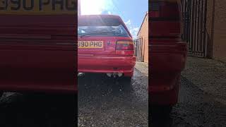 Cold start. Toyota Corolla AE921600 GTi TwinCam 4AGE. #shorts Cold start. Toyota Corolla AE921600 GTi TwinCam 4AGE. #shorts