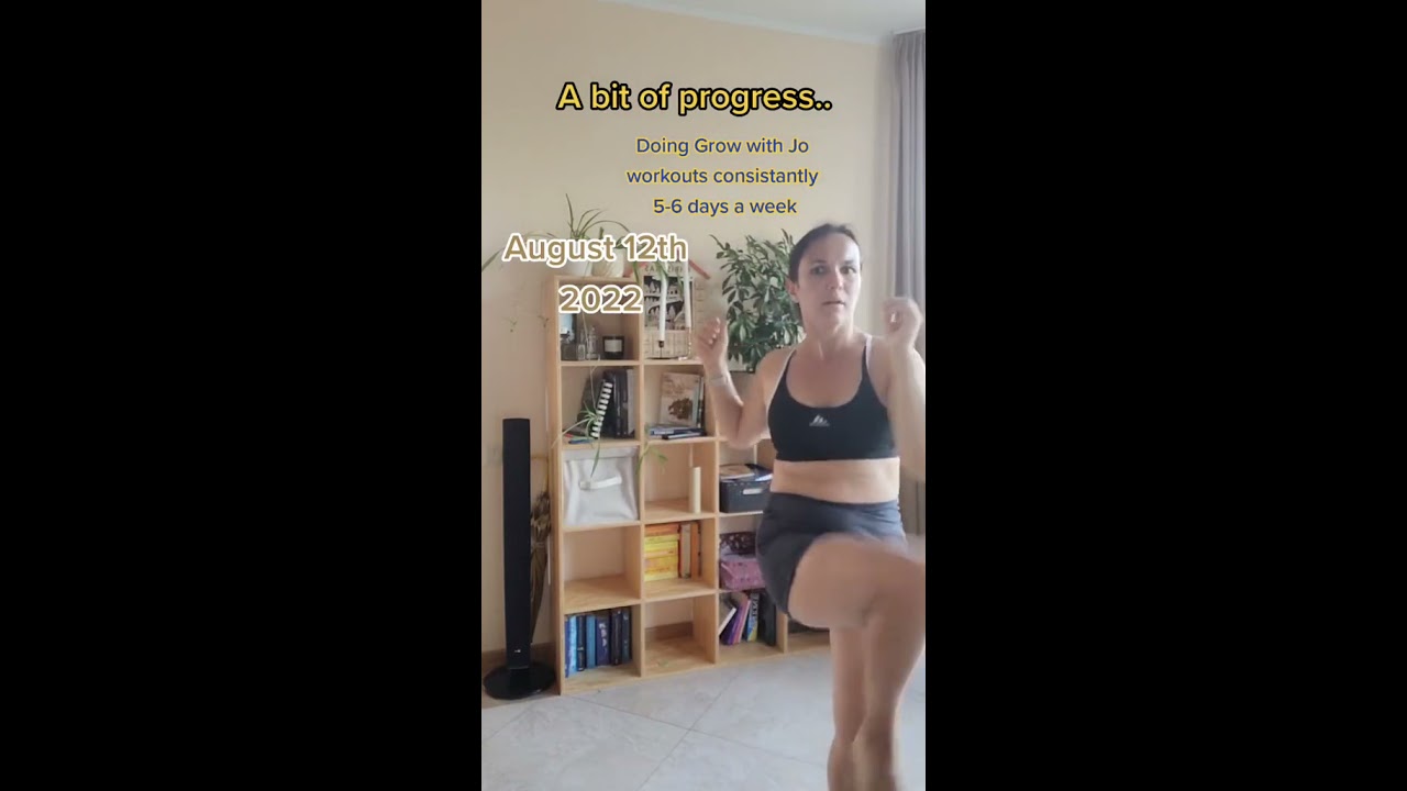 1 Month Fitness Transformation Growwithjo