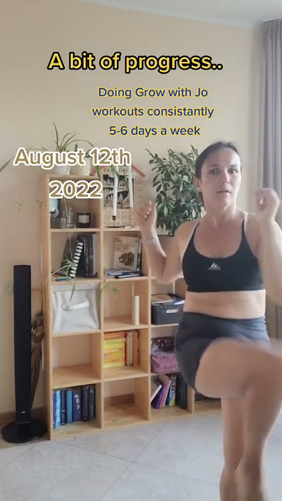 1 Month Fitness Transformation! #growwithjo