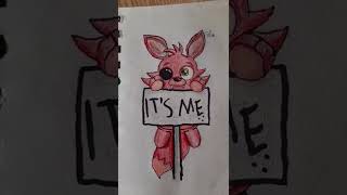 Cute Foxy😊🦊 #shorts #fnaf